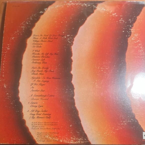 Stevie Wonder Songs in the key of life Vinyl LP - Picture 2 of 2